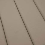 Cuscino per Lettino Tortora 186x58x4 cm in Tessuto Oxford