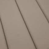Cuscino per Lettino Tortora 186x58x4 cm in Tessuto Oxford