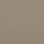 Cuscino per Lettino Tortora 186x58x4 cm in Tessuto Oxford