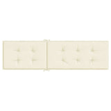 Cuscino per Sdraio Crema (75+105)x50x4 cm