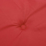 Cuscino per Sdraio Rosso (75+105)x50x4 cm