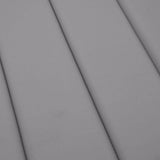 Cuscino per Lettino Grigio 200x60x3 cm in Tessuto Oxford