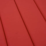 Cuscino per Lettino Rosso 200x60x3 cm in Tessuto Oxford