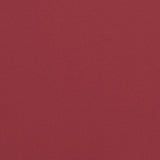 Cuscino per Lettino Rosso Vino 200x60x3 cm in Tessuto Oxford