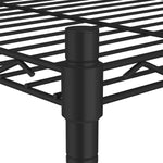 Scaffale a 5 Livelli 90x35x180 cm Nero 250 kg