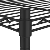 Scaffale a 5 Livelli 90x35x180 cm Nero 250 kg