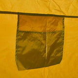 Tenda per Doccia/WC/Spogliatoio Gialla