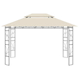 Gazebo 4x3x2,7 m Crema 160 g/m