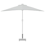 Base per Ombrellone Grigio Chiaro 45x25x8,3 cm in Granito