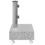 Base per Ombrellone Grigio Chiaro 45x25x8,3 cm in Granito