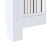 Copertura per Radiatore Bianca in Legno truciolato 205 cm