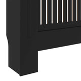 Copertura per Radiatore Nera in MDF 205 cm
