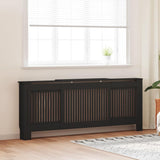Copertura per Radiatore Nera in MDF 205 cm