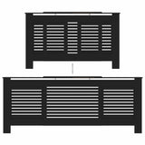 Copertura per Radiatore Nera in MDF 205 cm