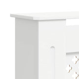 Copertura per Radiatore Bianca in MDF 205 cm