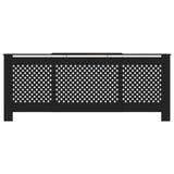 Copertura per Radiatore Nera in MDF 205 cm