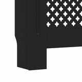 Copertura per Radiatore Nera in MDF 205 cm