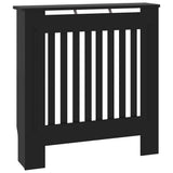 Copertura per Radiatore Nera in Legno truciolato 78 cm