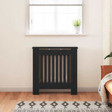 Copertura per Radiatore Nera in Legno truciolato 78 cm