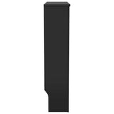 Copertura per Radiatore Nera in Legno truciolato 78 cm