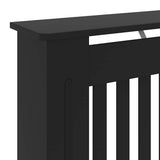 Copertura per Radiatore Nera in Legno truciolato 78 cm
