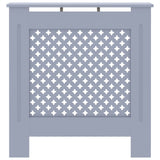 Copertura per Radiatore Grigia in MDF 78 cm