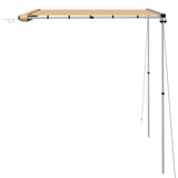 Tendalino per Camper e Roulotte 2,4x2x2,15 m Beige