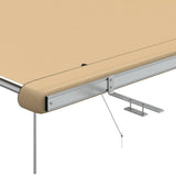 Tendalino per Camper e Roulotte 2,4x3x2,15 m Beige