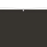 Paravento Verticale Antracite 100x1200 cm in Tessuto Oxford