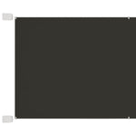 Paravento Verticale Antracite 140x800 cm Tessuto Oxford