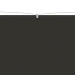 Paravento Verticale Antracite 180x1200 cm Tessuto Oxford
