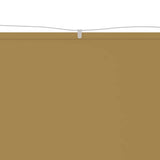 Paravento Verticale Beige 100x800 cm in Tessuto Oxford