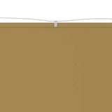 Paravento Verticale Beige 140x270 cm in Tessuto Oxford