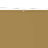 Paravento Verticale Beige 140x270 cm in Tessuto Oxford