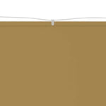 Paravento Verticale Beige 180x360 cm in Tessuto Oxford