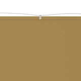 Paravento Verticale Beige 180x800 cm in Tessuto Oxford