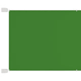 Paravento Verticale Verde Chiaro 60x270 cm in Tessuto Oxford