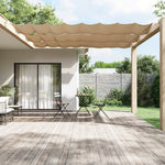 Paravento Verticale Grigio Talpa 100x360 cm in Tessuto Oxford