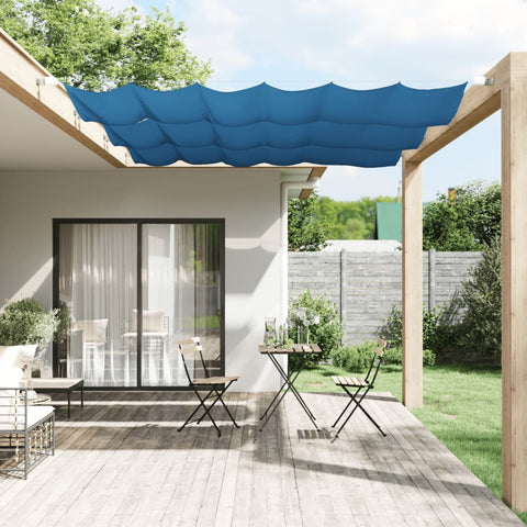 Paravento Verticale Blu 60x270 cm in Tessuto Oxford