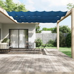 Paravento Verticale Blu 140x420 cm in Tessuto Oxford