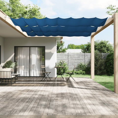 Paravento Verticale Blu 180x420 cm in Tessuto Oxford