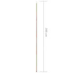 Asta per Parasole a Vela 200 cm Acciaio Zincato