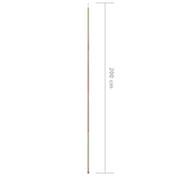 Asta per Parasole a Vela 200 cm Acciaio Zincato