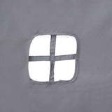 Tenda Tipi Bambini con Borsa Grigio Microfibra 120x120x150cm