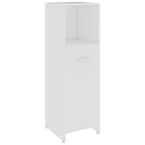Set Mobili da Bagno 4 pz Bianco in Legno truciolato