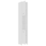 Set Mobili da Bagno 4 pz Bianco in Legno truciolato