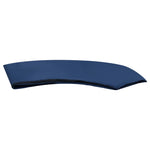 Bimini di Prua con Tendalino a 2 Archi Blu Marino 180x150x110cm