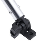 Bimini di Prua con Tendalino a 2 Archi Antracite 180x150x110 cm