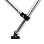 Bimini di Prua con Tendalino a 4 Archi Antracite 243x180x137 cm