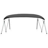 Bimini di Prua Tendalino 4 Archi Antracite 243x(230-244)x137 cm